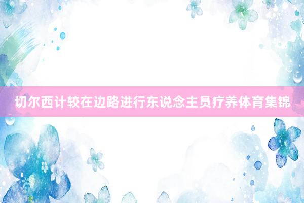 切尔西计较在边路进行东说念主员疗养体育集锦