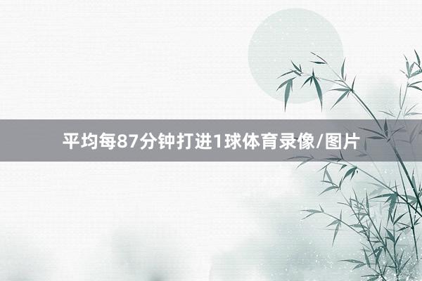 平均每87分钟打进1球体育录像/图片