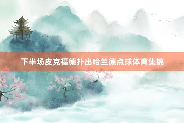 下半场皮克福德扑出哈兰德点球体育集锦