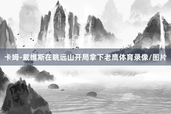 卡姆-戴维斯在眺远山开局拿下老鹰体育录像/图片